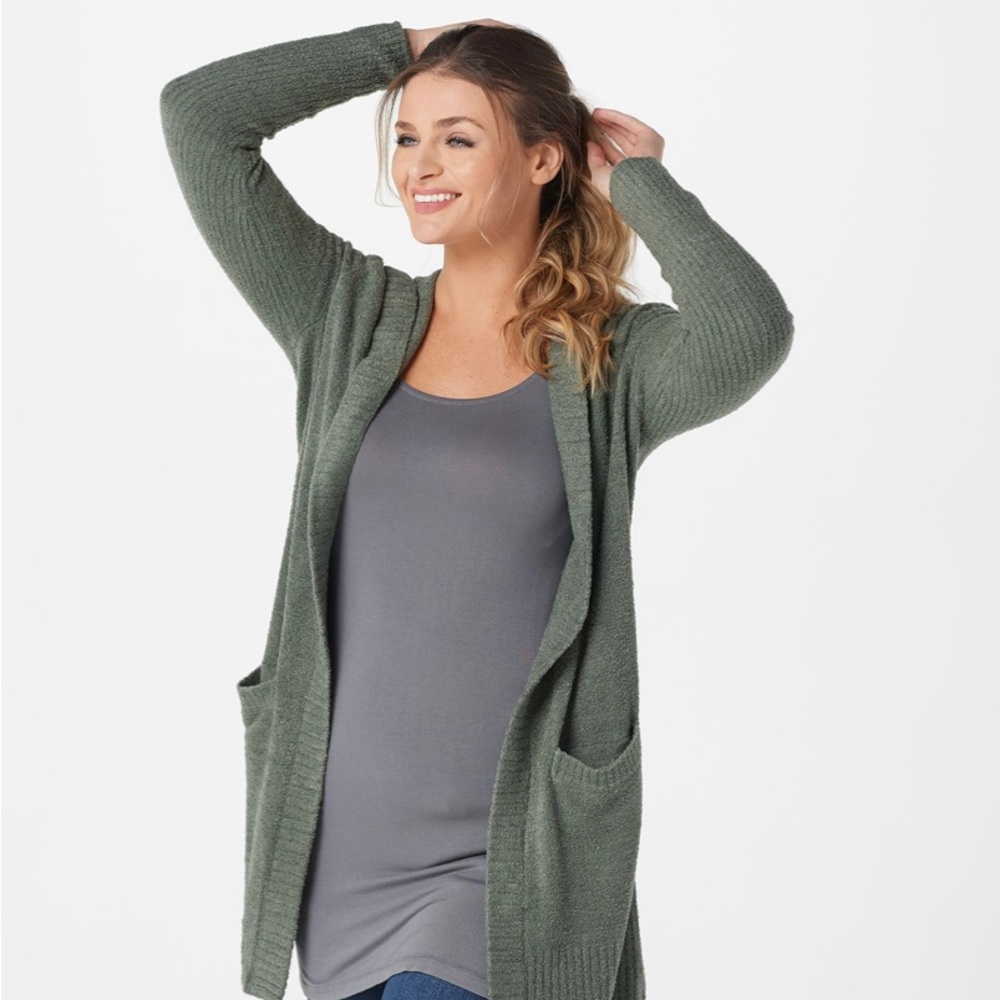 Barefoot Dreams long open cardigan